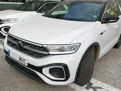 Usado VW T-Roc R-line 150 CV (110 kW) 2023 Blanco SUV