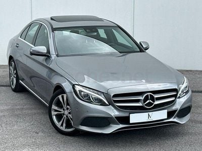 Usado Mercedes C220 Avantgarde 170 CV (125 kW) 2016 Gris / plata Berlina