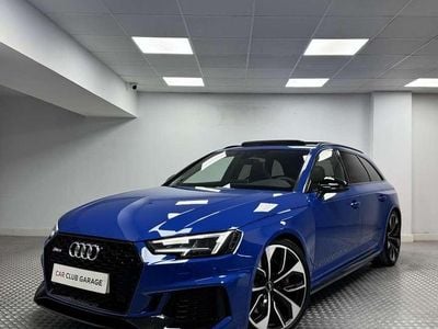 Usado Audi RS4 450 CV (330 kW) 2019 Azul Familiar