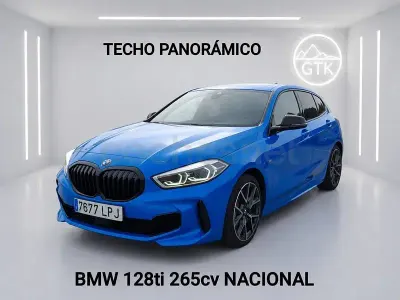 Usado BMW 128 Performance 265 CV (194 kW) 2021 Azul Utilitario