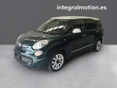 Usado Fiat 500L Lounge 119 CV (87 kW) 2016 Verde Monovolumen