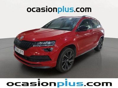 Usado Skoda Karoq SportLine 150 CV (110 kW) 2020 Rojo SUV