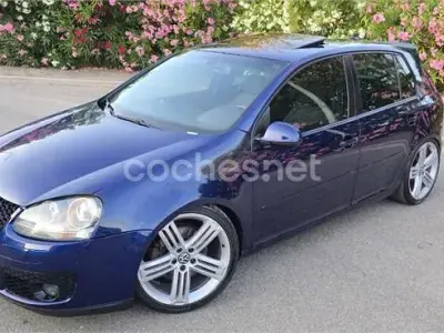 Usado VW Golf VI GTD 170 CV (125 kW) 2009 Azul Utilitario