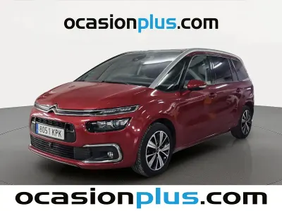Käytetty Citroën C4 SpaceTourer Shine 131 HP (96 kW) 2018 Punainen Tila-auto