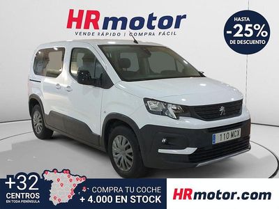Usado Peugeot Rifter Active 102 CV (75 kW) 2022 Blanco Monovolumen