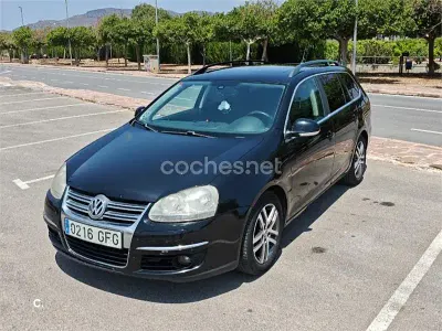 Usado VW Golf VI Advance 140 CV (102 kW) 2008 Negro Utilitario