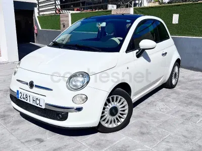 Usado Fiat 500 69 CV (50 kW) 2011 Blanco Berlina