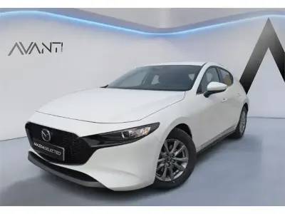Usado Mazda 3 Prime-Line 140 CV (102 kW) 2025 Blanco Berlina
