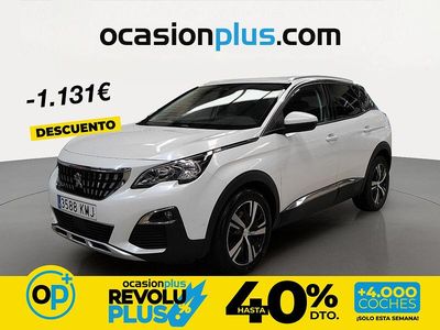 Usado Peugeot 3008 Allure 130 CV (95 kW) 2018 Blanco SUV