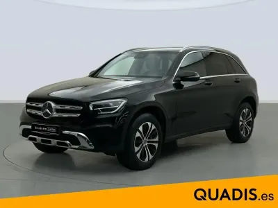 Usado Mercedes GLC300e Exclusive 320 CV (235 kW) 2021 Negro obsidiana SUV