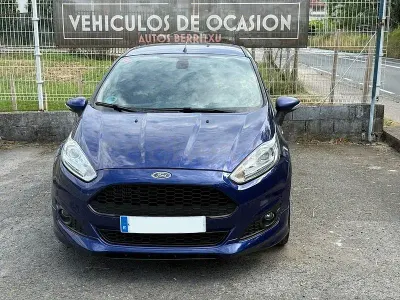 Usado Ford Fiesta ST-Line 100 CV (73 kW) 2017 Azul Utilitario
