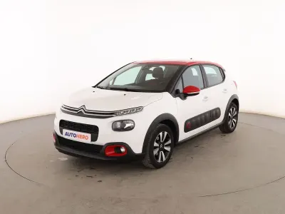 Usado Citroën C3 Feel 82 CV (60 kW) 2018 Blanco Utilitario