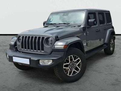 Gris Usado 2023 Jeep Wrangler Unlimited Sahara SUV | 47.990 € (Precio justo)