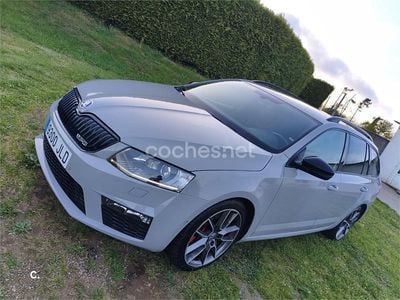 Usado Skoda Octavia RS 184 CV (135 kW) 2016 Gris / plata Utilitario