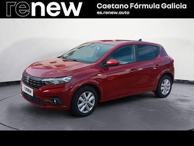 Rojo Usado 2021 Dacia Sandero Comfort Berlina | 15.000 € (Un poco caro)
