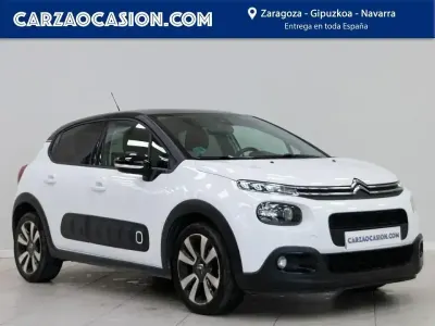 Usado Citroën C3 Feel 110 CV (80 kW) 2017 Blanco Berlina