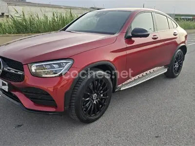 Usado Mercedes GLC300e 306 CV (225 kW) 2022 Rojo Coupe