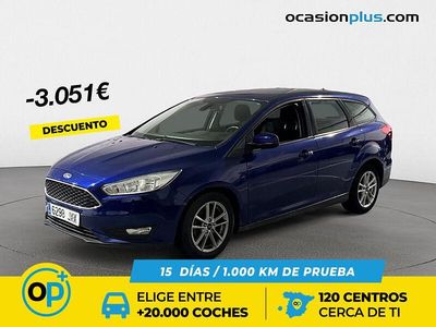 Usado Ford Focus Business Edition 125 CV (91 kW) 2017 Azul Monovolumen