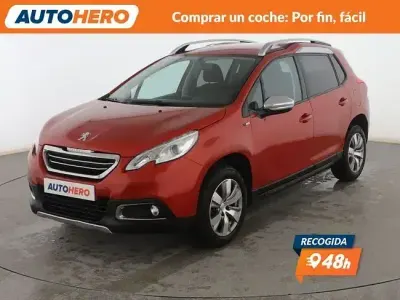 Usado Peugeot 2008 Style 110 CV (80 kW) 2016 Naranja SUV