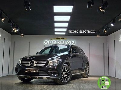 Usado Mercedes GLC250 204 CV (150 kW) 2017 Negro SUV