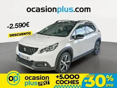 Usado Peugeot 2008 GT-line 130 CV (95 kW) 2019 Blanco SUV