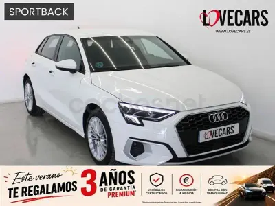 Usado Audi A3 Advanced Plus 116 CV (85 kW) 2022 Blanco Berlina