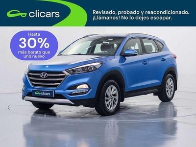 Usado Hyundai Tucson 131 CV (96 kW) 2017 Azul SUV
