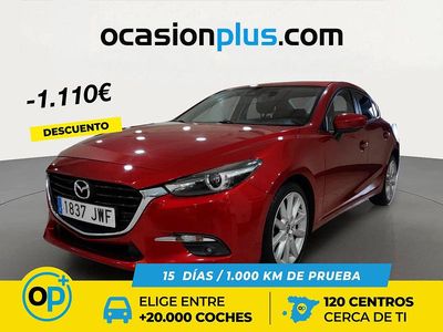 Usado Mazda 3 Luxury 120 CV (88 kW) 2017 Rojo Berlina