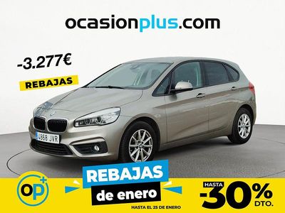 Gris plata Usado 2016 BMW 218 Active Tourer Monovolumen | 12.213 € (Precio justo)