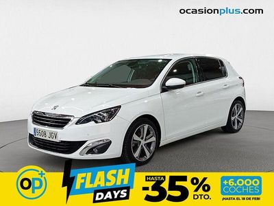 Usado Peugeot 308 Allure 156 CV (114 kW) 2015 Blanco Utilitario
