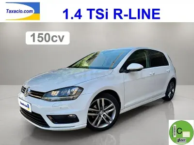 Usado VW Golf VII Sportline 150 CV (110 kW) 2016 Blanco Berlina