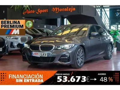 Usado BMW 318 Shadowline 150 CV (110 kW) 2020 Gris Berlina