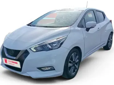 Usado Nissan Micra Acenta 71 CV (52 kW) 2018 Blanco Utilitario