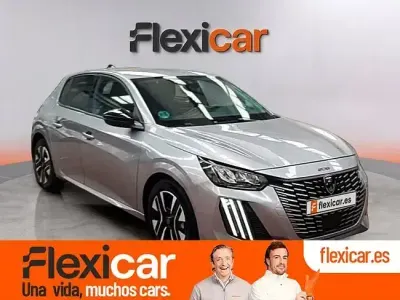 Usado Peugeot 208 Allure 100 CV (73 kW) 2025 Gris Utilitario