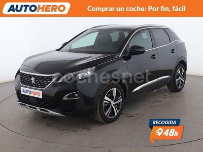Negro Usado 2019 Peugeot 3008 GT-line SUV | 17.699 € (Precio justo)