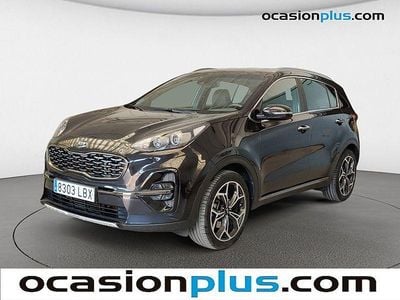 Usado Kia Sportage GT-Line 136 CV (100 kW) 2019 Negro SUV