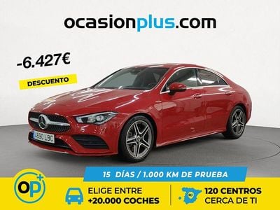 Rojo Usado 2019 Mercedes CLA250 Berlina | 32.090 € (Super precio)