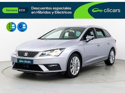 Usado Seat Leon XCELLENCE 130 CV (95 kW) 2020 Gris / plata Familiar