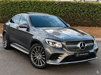 Usado Mercedes GLC250 204 CV (150 kW) 2019 Gris / plata SUV