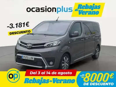 Usado Toyota Proace Advance 150 CV (110 kW) 2019 Gris Monovolumen