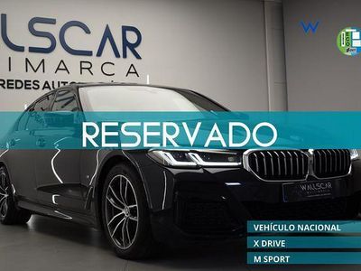 Usado BMW 520 M Sport 190 CV (139 kW) 2021 Negro Berlina
