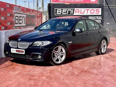 Negro Usado 2015 BMW 550 Berlina | 27.990 €