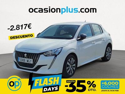 Usado Peugeot 208 Active 100 CV (73 kW) 2023 Blanco Utilitario