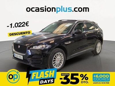 Usado Jaguar F-Pace Pure 180 CV (132 kW) 2017 Negro SUV