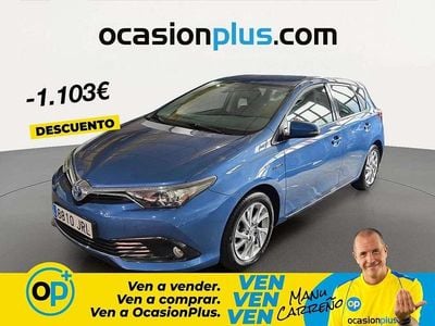 Usado Toyota Auris Hybrid Active 136 CV (100 kW) 2016 Azul Utilitario