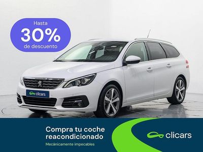 Usado Peugeot 308 SW Allure 130 CV (95 kW) 2019 Blanco Familiar