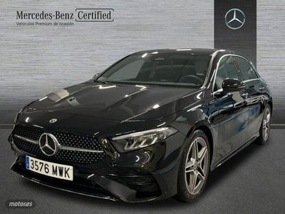 Usado Mercedes A180 AMG line 116 CV (85 kW) 2024 Negro