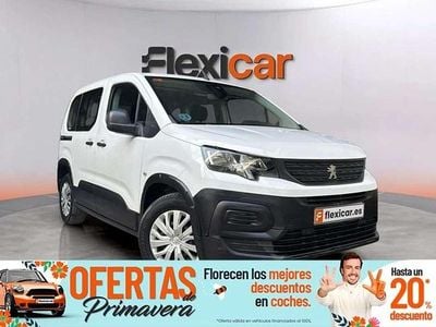 Usado Peugeot Rifter Active 102 CV (75 kW) 2021 Blanco Monovolumen