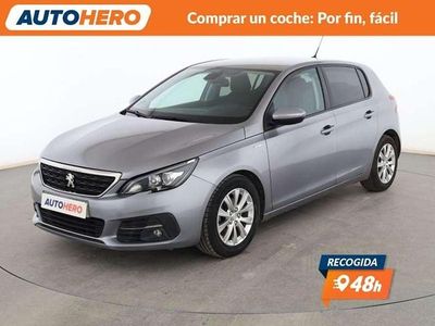 Usado Peugeot 308 Style 131 CV (96 kW) 2018 Gris Utilitario