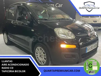 Usado Fiat Panda Lounge 69 CV (50 kW) 2013 Negro Utilitario